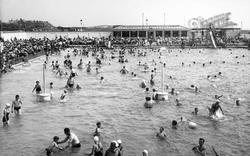 St Anne's, The Swimming Baths c.1955, St Annes