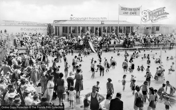 Photo of St Anne's, The Swimming Pool c.1950
