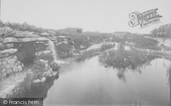 St Anne's, The Waterfall And Lake 1914, St Annes