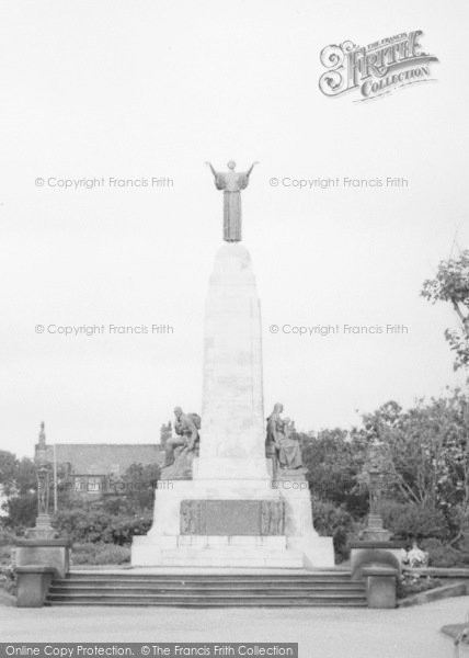 Photo of St Anne's, War Memorial c.1955