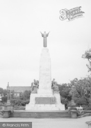 St Anne's, War Memorial c.1955, St Annes