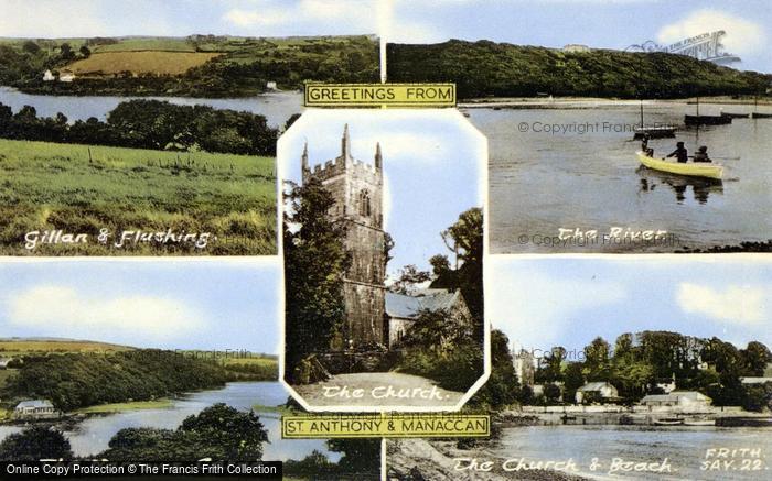 Photo of St Anthony In Meneage, Composite c.1960