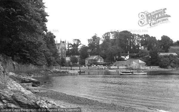 Photo of St Anthony In Meneage, The Church And Beach c.1960