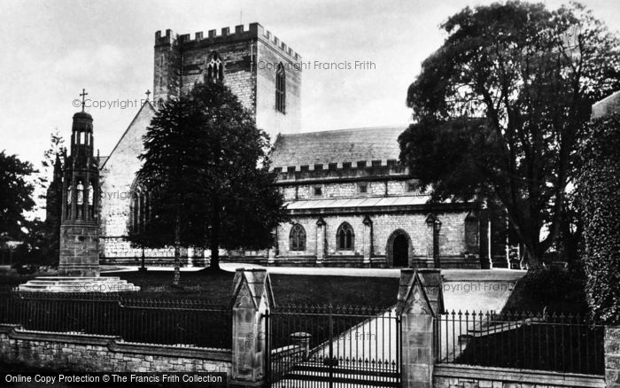 Photo of St Asaph, Cathedral, From North West c.1935