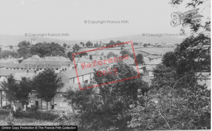 Photo of St Asaph, Cathedral From Rose Hill c.1960