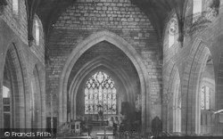 Cathedral Nave East 1890, St Asaph