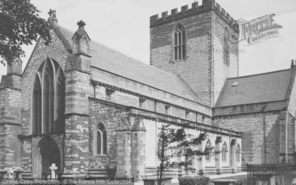 Photo of St Asaph, Cathedral South West 1890