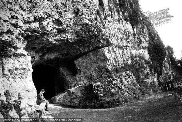Photo of St Asaph, Cefn Caves 1890
