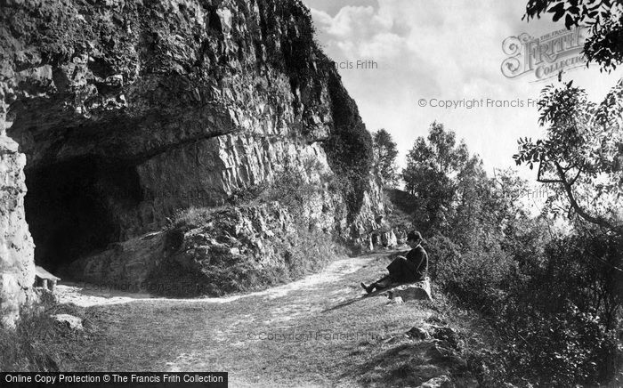 Photo of St Asaph, Cefn Caves c.1875