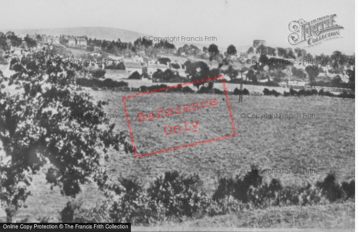 Photo of St Asaph, From The Meadows c.1950