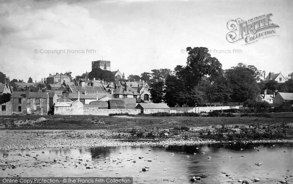 Photo of St Asaph, From The River Elwy 1890