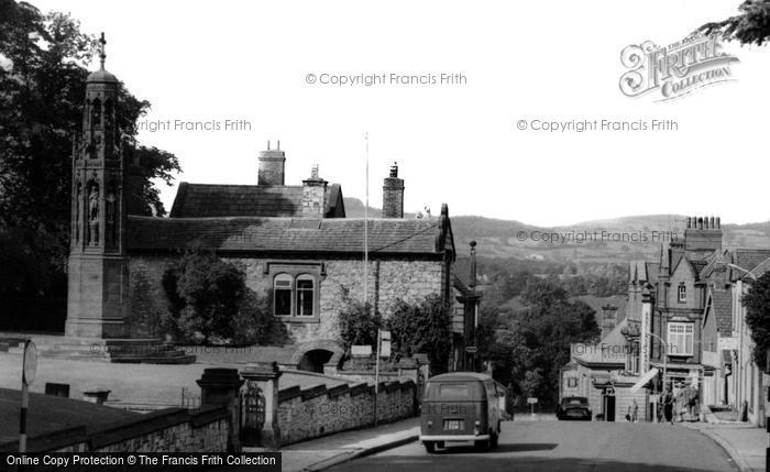 Photo of St Asaph, High Street And Cross c.1965