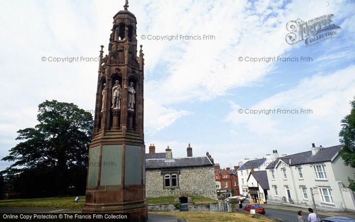 Photo of St Asaph, High Street, The Bible Translators' Memorial c.2000