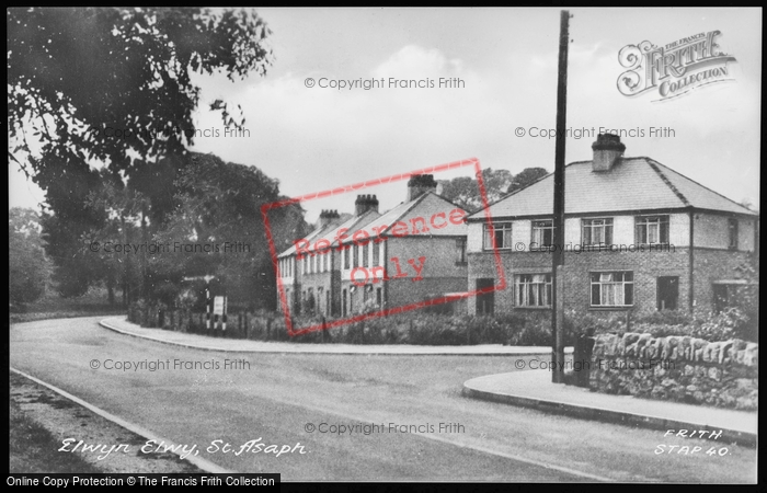 Photo of St Asaph, Plas Yr Roe Estate c.1955
