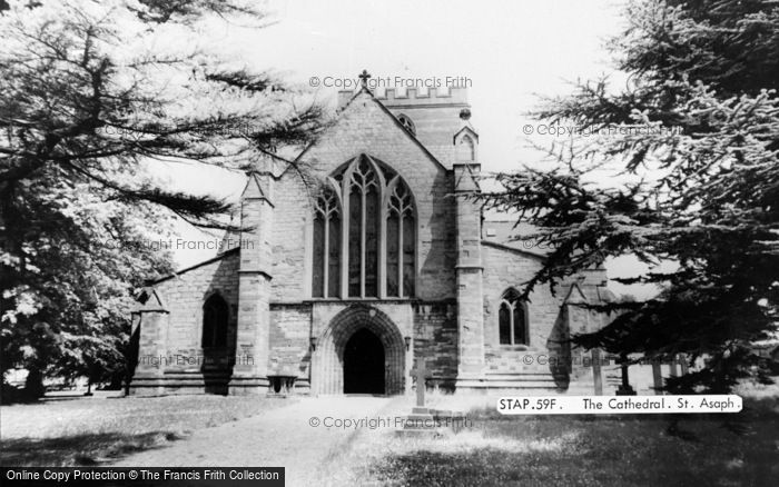 Photo of St Asaph, The Cathedral c.1960