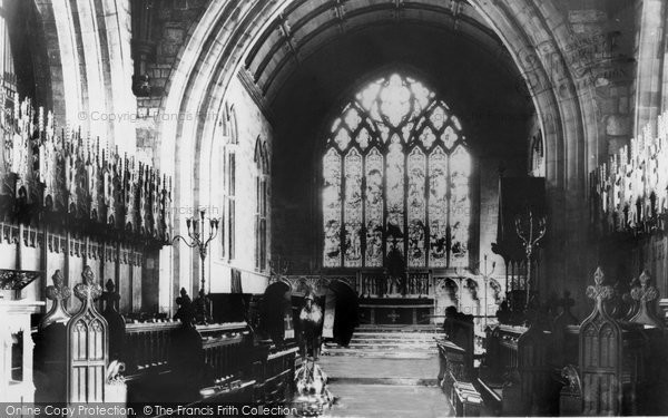 Photo of St Asaph, The Cathedral Choir 1890