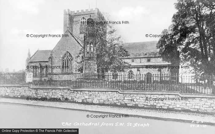 Photo of St Asaph, The Cathedral From S.W c.1950