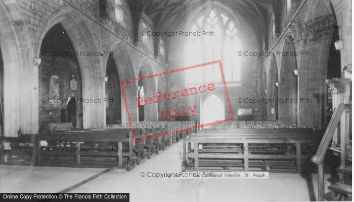 Photo of St Asaph, The Cathedral Interior c.1960