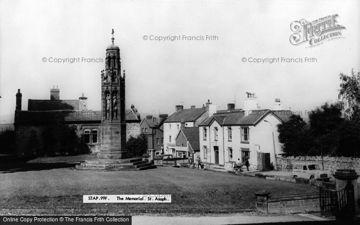 Photo of St Asaph, The Memorial c.1965