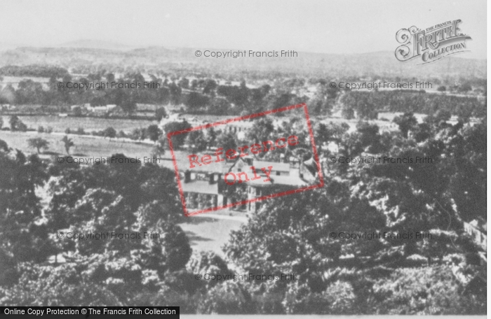 Photo of St Asaph, View From Cathedral Tower c.1950