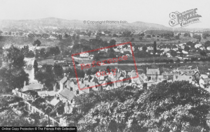 Photo of St Asaph, View From Cathedral Tower c.1950