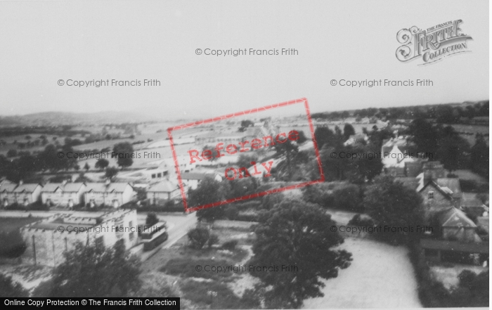Photo of St Asaph, View From Cathedral Tower c.1960
