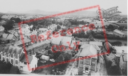 View From Cathedral Tower c.1960, St Asaph