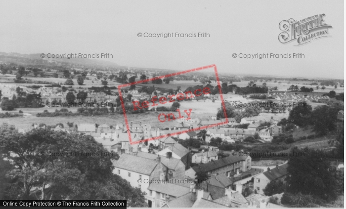 Photo of St Asaph, View From Cathedral Tower c.1965