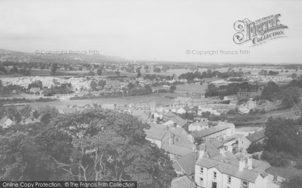 Photo of St Asaph, View From The Cathedral Tower c.1965