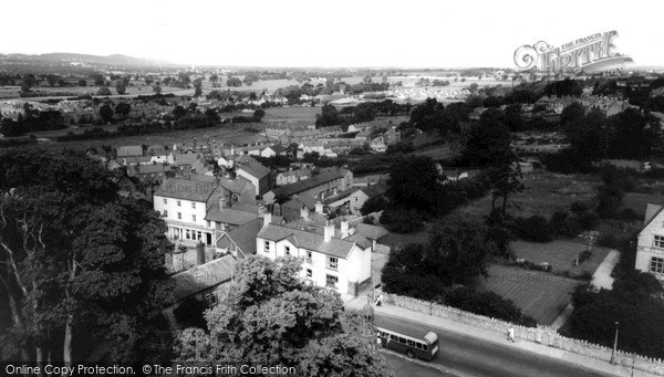 Photo of St Asaph, View From The Cathedral Tower c.1965