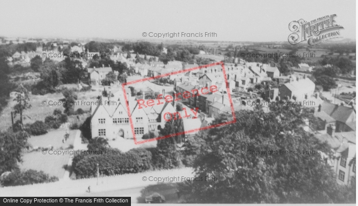 Photo of St Asaph, View From The Cathedral Tower c.1965