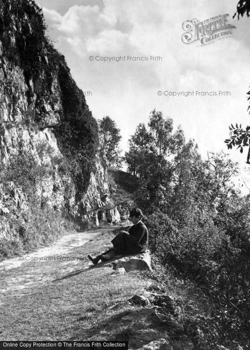 Photo of St Asaph, Visiting Cefn Caves c.1875
