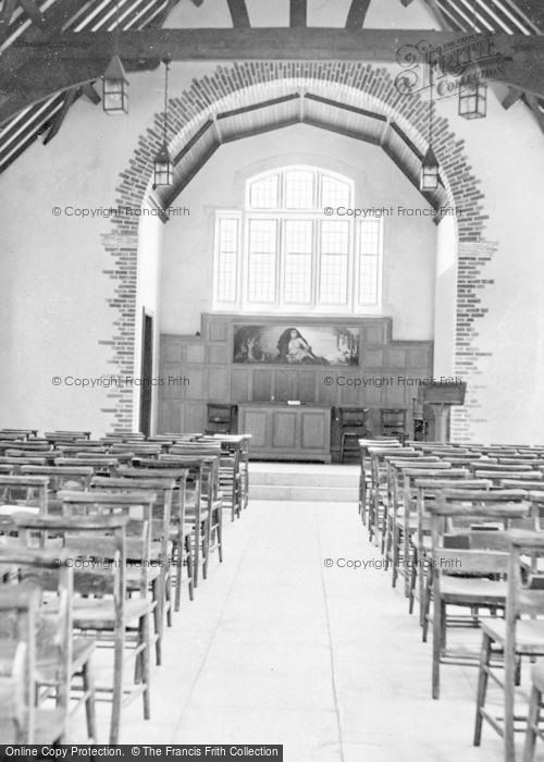 Photo of St Athan, Boys' Village, Chapel Interior c.1955