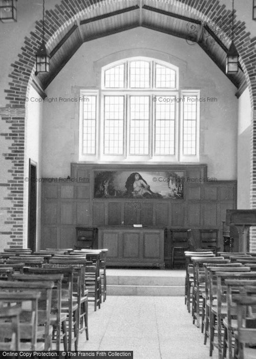 Photo of St Athan, Chapel Interior c.1955
