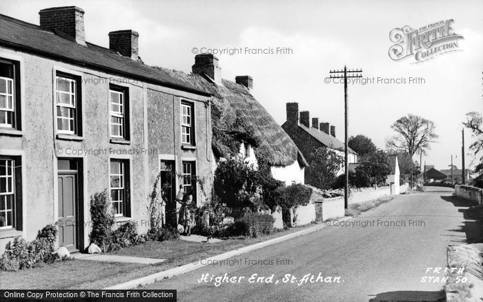 Photo of St Athan, Higher End c.1955