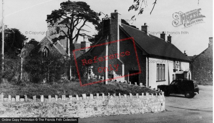 Photo of St Athan, Inn And Church c.1960