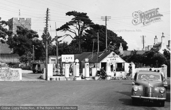 Photo of St Athan, Mustows Cafe And Filling Station c.1955
