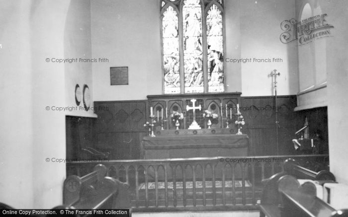 Photo of St Athan, Parish Church Interior c.1960