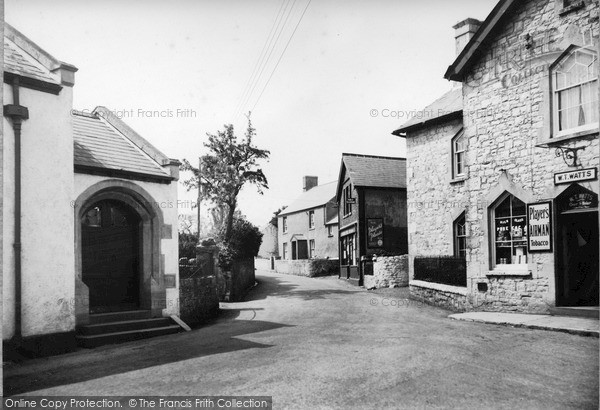 Photo of St Athan, Post Office Corner c.1935