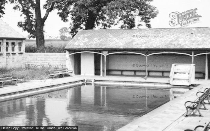 Photo of St Athan, The Boys Camp Swimming Pool c.1955