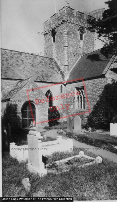 Photo of St Athan, The Church c.1960