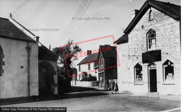 Photo of St Athan, The Village c.1955