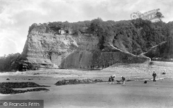 St Audries Bay, Beach And Cliffs 1903, St Audrie's Bay