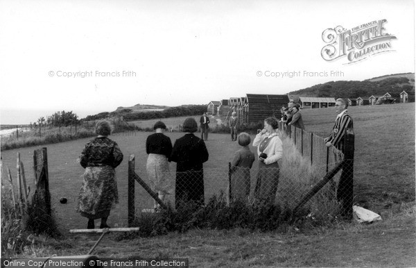 Photo of St Audries Bay, Bowling Green, Holiday Chalet Resort c.1939