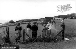 St Audries Bay, Bowling Green, Holiday Chalet Resort c.1939, St Audrie's Bay