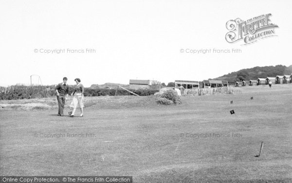 Photo of St Audries Bay, St Audries Bay Holiday Camp, The Putting Green c.1955