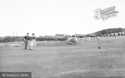 St Audries Bay, St Audries Bay Holiday Camp, The Putting Green c.1955, St Audrie's Bay