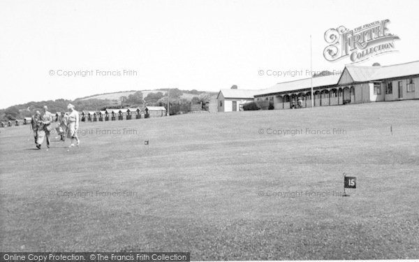 Photo of St Audries Bay, St Audries Bay Holiday Camp, The Putting Green c.1955