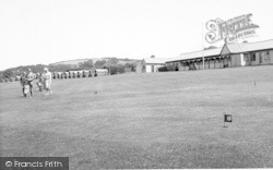 St Audries Bay, St Audries Bay Holiday Camp, The Putting Green c.1955, St Audrie's Bay
