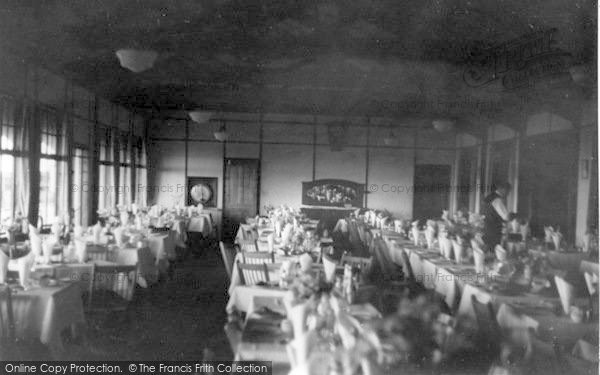 Photo of St Audries Bay, The Dining Room, Holiday Chalet Resort c.1939